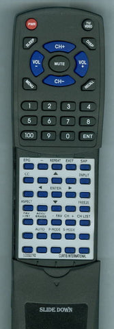 CURT RTLCD3227A2 Replacement Remote