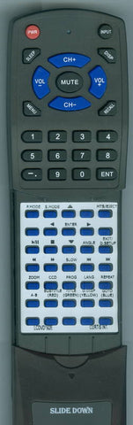 ELECTRON RTLCDVD192E Replacement Remote