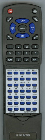 CURT LCDVD193A Replacement Remote