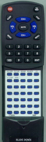SABRE LCT200BKA Replacement Remote