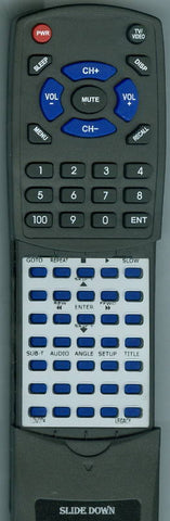 LEGACY LDVD74 Replacement Remote