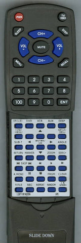 JVC HR-XVC41S Replacement Remote