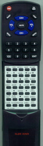 JVC RTLG6711R1N218A Replacement Remote