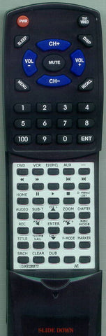 JVC RTLGAKB32858701 Replacement Remote