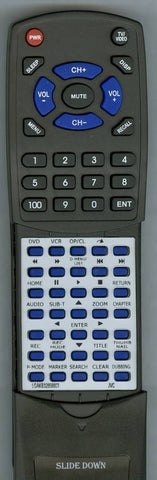 JVC RM-SDRMV80A Replacement Remote