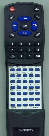 PANASONIC RTLSSQ0193 Replacement Remote