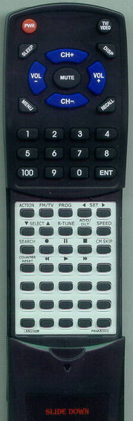 PANASONIC PVC1350W Replacement Remote
