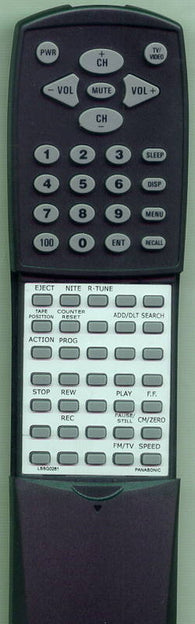 PANASONIC PVC1322 Replacement Remote