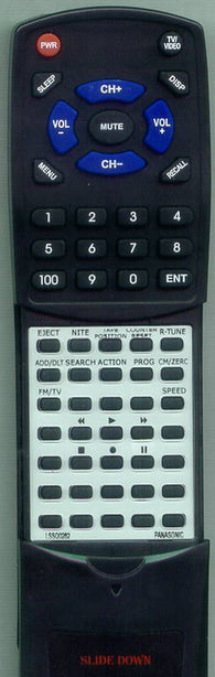 PANASONIC PVC931W Replacement Remote