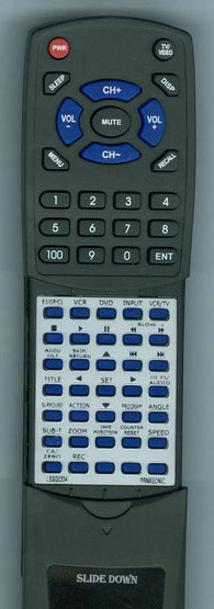 PANASONIC PVD4762 Replacement Remote