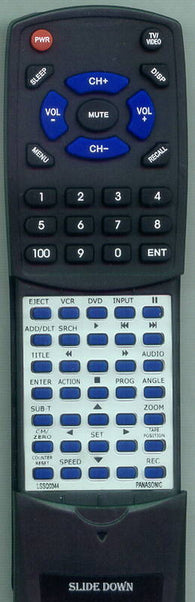 PANASONIC PVD4752 Replacement Remote