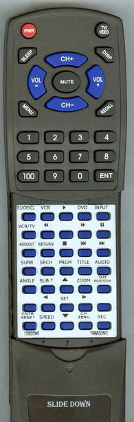 PANASONIC PVD4732 Replacement Remote