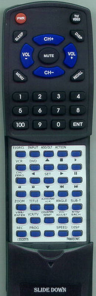 PANASONIC PVD4743SK Replacement Remote