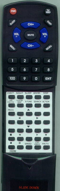 PANASONIC PVC1323 Replacement Remote