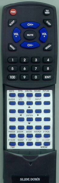 NORCENT RC00134P Replacement Remote