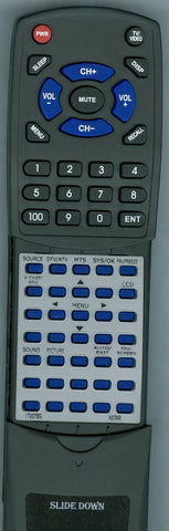 ASTAR RTLTV27BG Replacement Remote