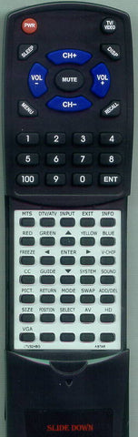 ASTAR LTV32BG Replacement Remote