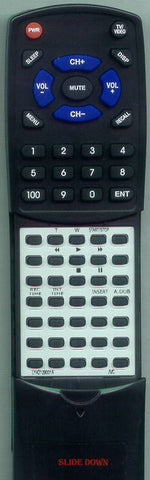 JVC GRSX851U Replacement Remote