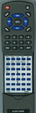 MICROYAL RTM1200RC Replacement Remote