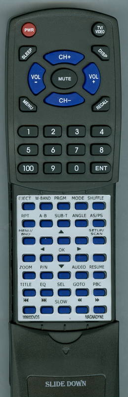MAGNADYNE RTM9900DVDS Replacement Remote Control