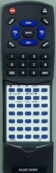 BSR RTMCD8000 Replacement Remote