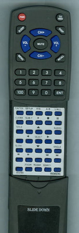 MAGNASONIC RTMDVD500 Replacement Remote