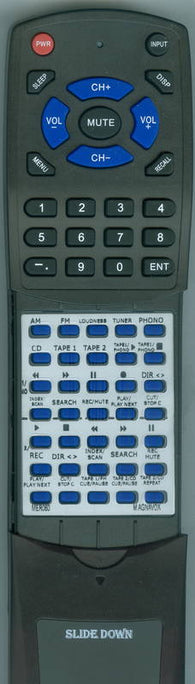 MAGNAVOX RTMER060 Replacement Remote