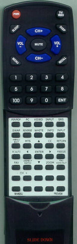 PROVIEW MH462SU Replacement Remote
