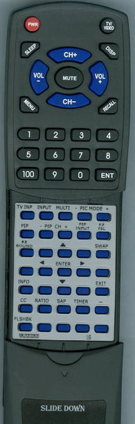 LG 42LG500H Replacement Remote
