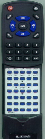 ZENITH 22LCD3 Replacement Remote