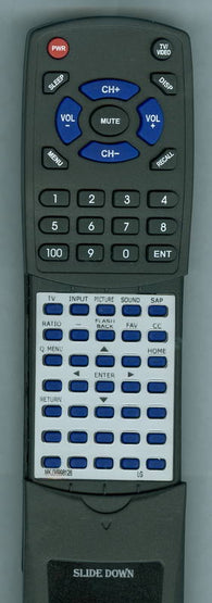LG 55LV4400UA Replacement Remote