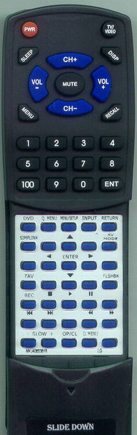 LG 26LG40 Replacement Remote