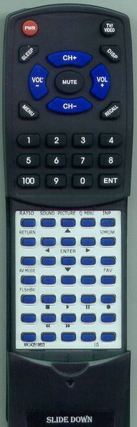 LG 50PG30 Replacement Remote