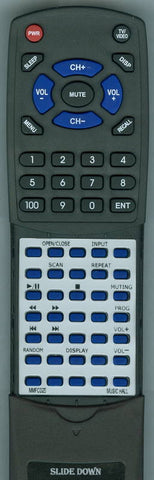 MUSIC HALL RTMMFCD25 Replacement Remote
