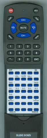 PARASOUND MODEL 2100 Replacement Remote