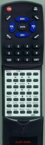 JENSEN MP5000 Replacement Remote
