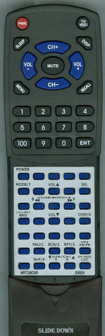 JENSEN MP5720MCWR Replacement Remote
