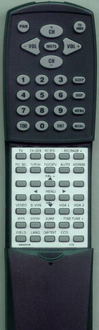 CTX MS3400V Replacement Remote