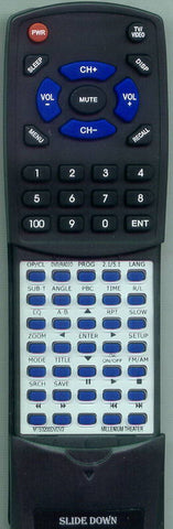 MT RTMTS3200DVDV2 Replacement Remote