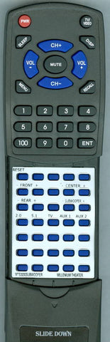 MT DVD3200SUB Replacement Remote