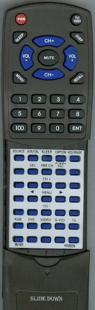 HYVISION MV190T Replacement Remote