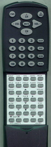 MEMOREX MVDP1075 Replacement Remote