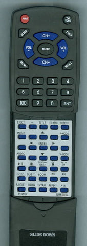 MAXX MX1550DV Replacement Remote