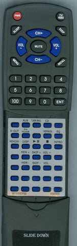 MEMOREX RTMX7300HSGY320 Replacement Remote