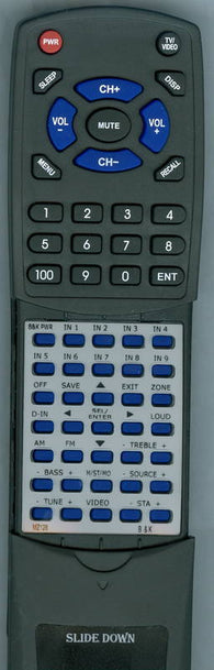 BANDK MZ128 Replacement Remote