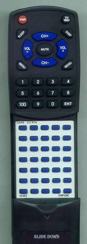 SYMPHONIC CST427G Replacement Remote