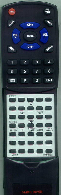 FUNAI F3813D Replacement Remote