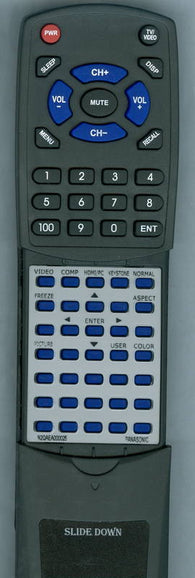 PANASONIC N2QAEA000025 Replacement Remote