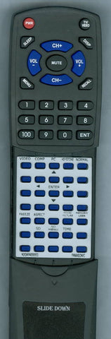 PANASONIC RTN2QAFA000002 Replacement Remote