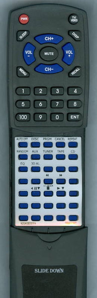 PANASONIC SCAK22 Replacement Remote